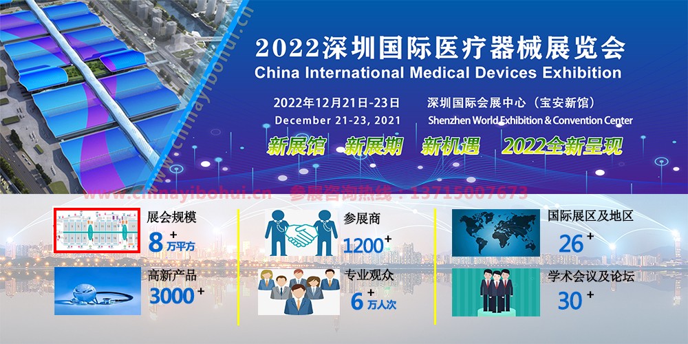 2022深圳医博会于12月21日相聚深圳国际会展中心